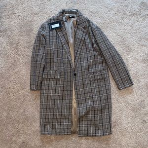 Plaid Brown Jacket